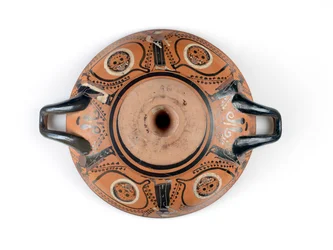 Vase, coupe à yeux
