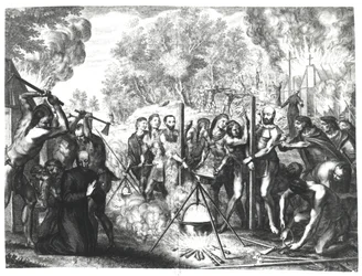 La mort de quelques pères jésuites en Nouvelle-France, de 