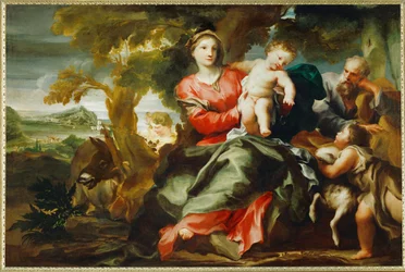 Repos de la Sainte Famille au retour d