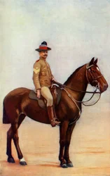 Sergent-major des Lancers de Nouvelle-Galles du Sud, 1900