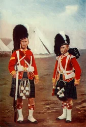 Sergent et clairon, 1er Argyle et Sutherland Highlanders, 1900