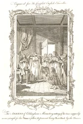 Abbesse de Coldingham Sainte Æbbe la jeune abbesse semi-mythologique 870AD