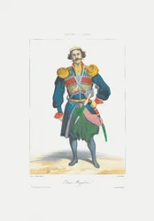 Prince de Mégrelie De : Scènes, paysages, mœurs et costumes du Caucase, 1840