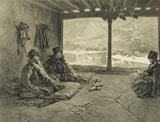 Conférence de charia à Khosrakh, Daghestan, planche 50 d