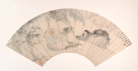 Huai Su dans le bosquet de bananiers