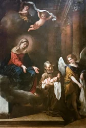 La Madone avec fra Felice da Cantalice, l