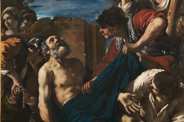 Le martyre de Saint Pierre (détail)