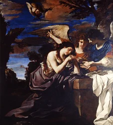La Pénitente Marie-Madeleine avec deux anges