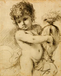 Un putto avec un vase