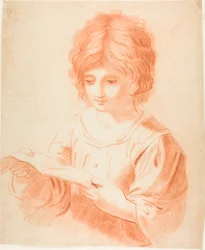 Garçon lisant