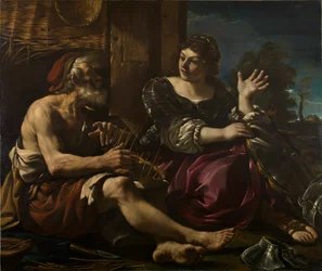 Erminia et le berger, années 1620