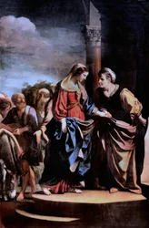 Guercino - La Visitation. La Visitation, 1632