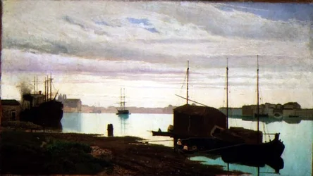 Le canal de la Giudecca, Venise