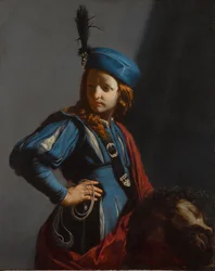 David avec la tête de Goliath, vers 1645-50