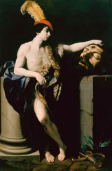 David avec la tête de Goliath