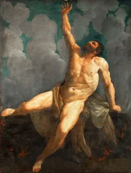 Hercule sur le bûcher, 1620-1621