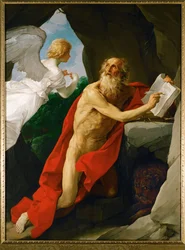 Saint Jérôme (huile sur toile)