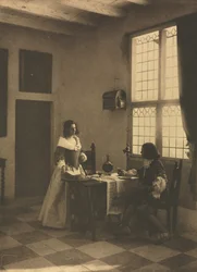Un intérieur flamand