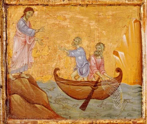 Pêche miraculeuse, (détail) de l