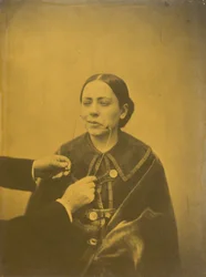 Dégoût méprisant (à gauche) ; Rire méprisant (à droite),1854-1856, imprimé en 1862 (photo)