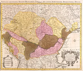 Grande partie de la Croatie sauf le nord, Bosnie-Herzégovine, Serbie-et-Monténégro, grande partie de la Bulgarie sauf le sud, sud de l