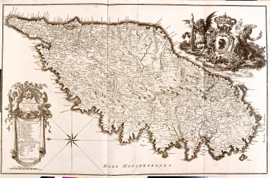 Carte de la Corse (France)
