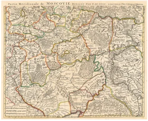 Carte de la Moscovie