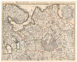 Carte de la Moscovie