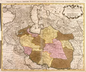 Carte de la Perse