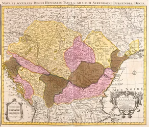 Carte du Royaume de Hongrie (gravure)