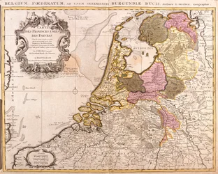 Carte des Provinces-Unies des Pays-Bas