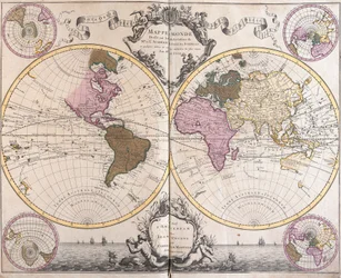 Planisphère du monde