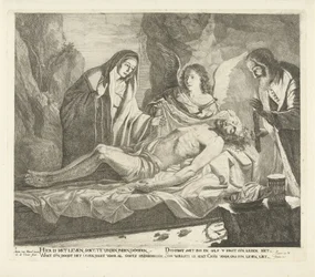 La mise au tombeau du Christ