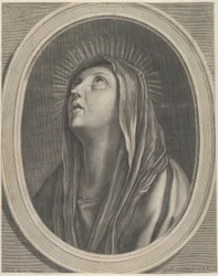 La Vierge levant les yeux