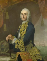 Portrait du vice-amiral Hendrik Lijnslager