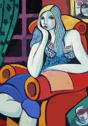 Clair de lune, 2007 (gouache avec retouches numériques)