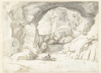 Vue dans les voûtes d