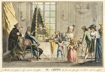 Il Ceppo de Giuochi, Trattenimenti e Feste Annue che si Costumano in Toscana e Specialmente in Firenze, pub. 1790