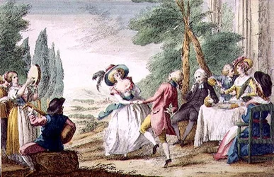 Jeux florentins, la danse