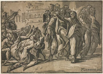 Christ guérissant les lépreux, 1608