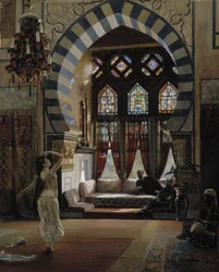 Almée, une danseuse égyptienne