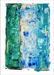 Abstrait : Couleurs océaniques modernes
