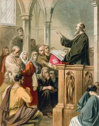 Conscience prêchant à Mansoul