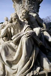 Monument à Goethe dans le parc entourant la Villa Borghèse (détail)