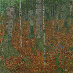 Forêt de bouleaux, 1903