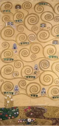 Esquisse pour la frise Stoclet (détail)
