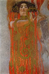 Hygieia, 1900-7 (détail de Médecine)