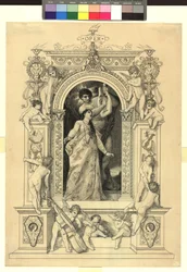 Oper (Vorlage für: Gerlach & Schenk, Allegorien und Embleme Bd. 1 Nr. 64a)
