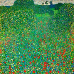 Champ de coquelicots, 1907