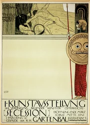 Affiche pour la première exposition de la Sécession (affiche)